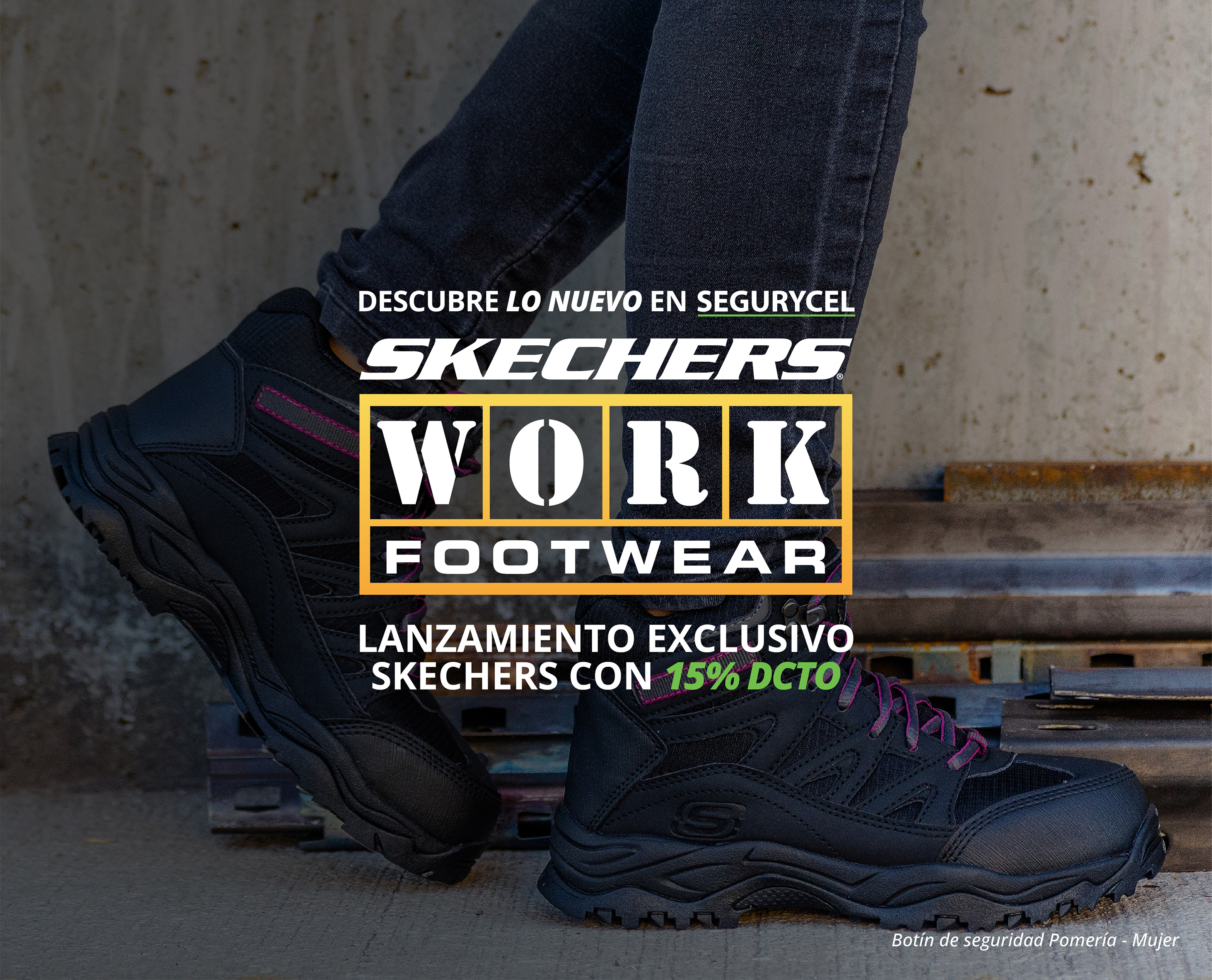 ZAPATOS DE SEGURIDAD SKECHERS