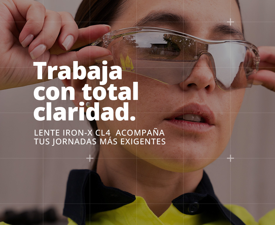 Lentes de Seguridad IRON-X CL4
